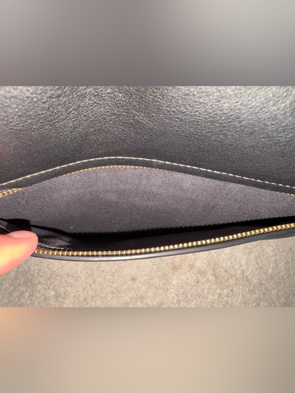 Coach Soft Tabby Shoulder Bag Black Brass Hardware - Picture 13 of 13
